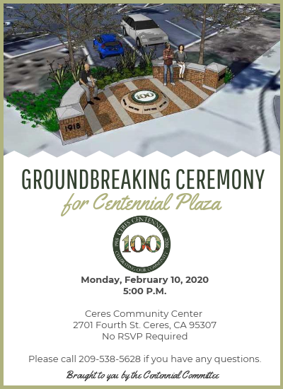 Groundbraking Ceremony - Centennial Plaza