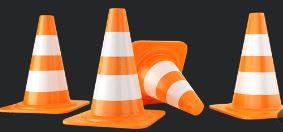 traffic cones